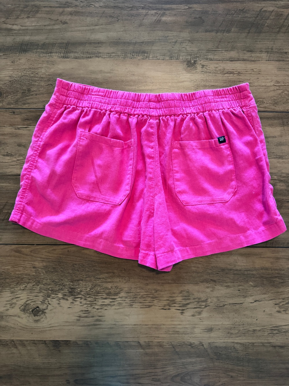 GAP pull-on shorts | hot pink | size large - Picture 2 of 5